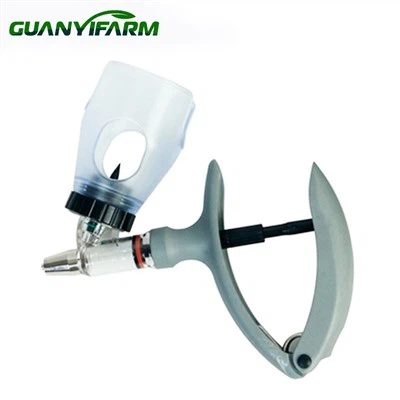 Непрекъсната спринцовка тип пистолет